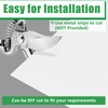 Forestchill Gutter Guards, 48Ft Stainless Steel Gutter Guard, Universal Fit