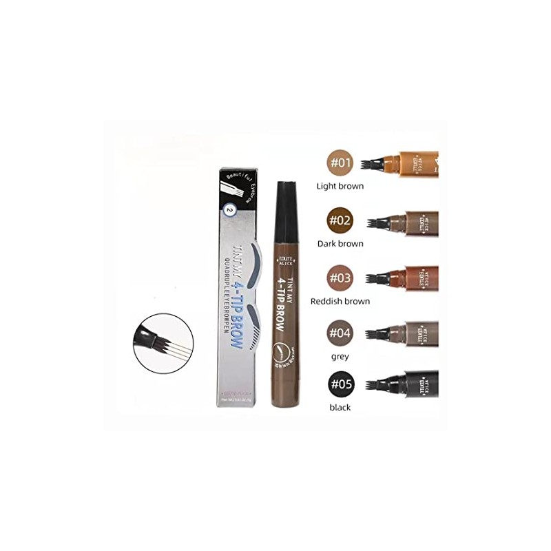 Professional Eyebrow Pencil, Waterproof, Easy and Easy to Shape Eyebrows,