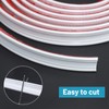 Flexible Trim Caulk Strip Wall Moulding Trim, 1 in x10