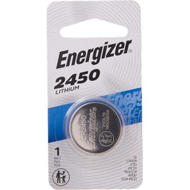 2450 Lithium Coin Battery, 2 Pack