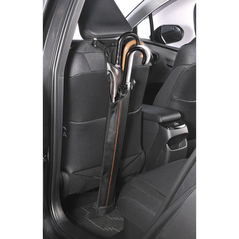 Carmate DZ492 Car Umbrella Case with 4 Compartments, Separate and