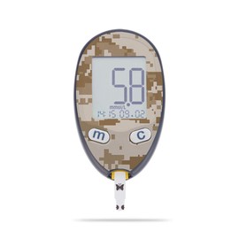 MightySkins Skin Compatible with Abbott Freestyle Freedom Lite - Desert Camo | Protective, Durable, and Unique Vinyl Decal wrap Cover | Easy to Apply, Remove, and Change Styles | Made in The USA