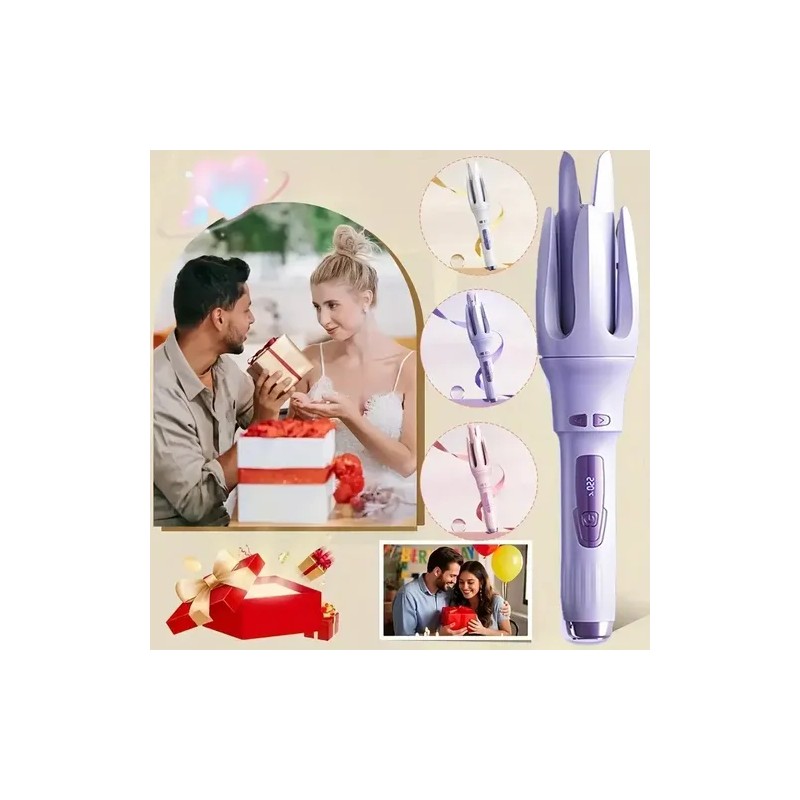 Jarphy Rizador De Cabello Ferros Automatic 32mm Morado