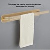 Single Rod Towel Bar 304 Stainless Steel Wall Mount Adhesive