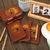 Colarr 10 Sets Dumpster Fire Response Team Leather Notebooks Pens
