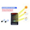 HTZSAFE DIY Solar Wireless Outdoor and Waterproof Alarm Receiver and