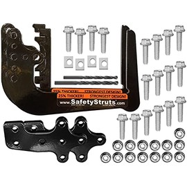 Mount-n-Lock SafetyStruts Heavy Duty RV Bumper Brackets (1SMWHD, MW-Heavy Duty)