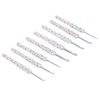 8pcs Crochet Hooks Ergonomic Design Comfortable Handle Easy Identification Compact