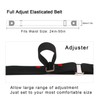 No Buckle Invisible Elastic Belt for Men/Women Black, Fits waist