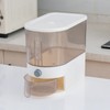 Gagee 11Lbs Rice Dispenser, Large Grain Container Storage with Lid
