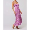 ABYOVRT Women Floral Maxi Dress Tie Front Cut Out Backless