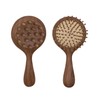 Wooden Hair Brush Air Cushion Comb Wide Tooth Comb for