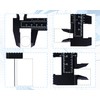 Plastic Calliper, Vernier Caliper for Household, Office, Student, 150 mm