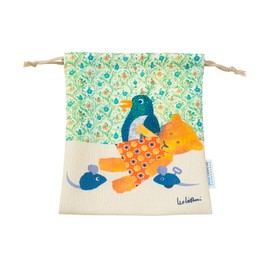 Crane Workshop Leo Leoni Drawstring S Alexander 7.1 x 8.3 inches (180 x 210 mm)