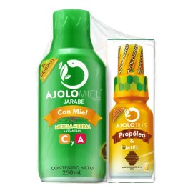 Ajolomiel Jarabe Suplemento Con Vitaminas C & A (2-pack)