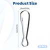 FdcLixuvol 24Pcs Flag Pole Clip Snap Hooks, 1.58inch Lanyard Snap