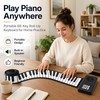 88-Key Roll Up Piano Keyboard for Home Practice – Portable