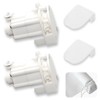 2PCS Roman Blind Control Mechanism Uits with Covers, Roller Blind