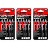 15 x TopsTools T111C 100mm Jigsaw Blades Designed for Fast