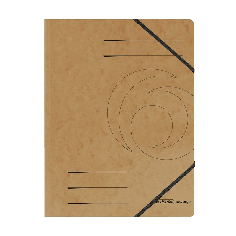 Herlitz Elastic Folder Colorspan A4 Assorted Colours (10 Pieces)