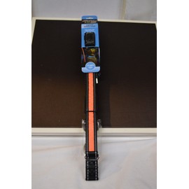 Safety Glo NEW Safety Glo Pets Lighted Dog Leash Adjustable 48"-70" USB/ Solar NEW (ORANGE)