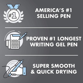 Pilot Precise V10 RT Retractable Liquid Ink Rollerball Pens, Bold Point, 1.0mm, Black Ink, Single Pen