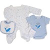 Premature Baby Clothes Set, Cotton Tiny Baby Sleepsuit, Vest, Mittens