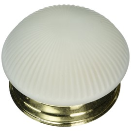 Boston Harbor F13BB01-68623L 6136865 Dimmable Round Ceiling Light Fixture, (1) 60/13 W Medium A19/Cfl Lamp, Polished, Brass