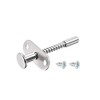 sourcing map Plunger Latches Spring-Loaded Stainless Steel 7mm Dia Head