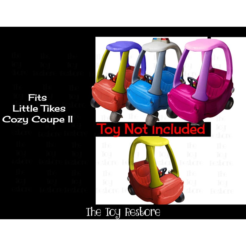 Toy Restore Replacement Decal Fits Little Tikes Cozy Coupe II