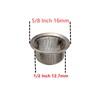 XHXMDL 40pcs 0.5 Inch Pipe Screens Premium Diameter 1/2 Inch