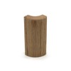 5/8" x 2" x 4" Red Oak Outside Radius Corner