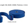 ESUPPORT 2.5CM X 5M Fiberglass Roll Blue Racing Exhaust Heat