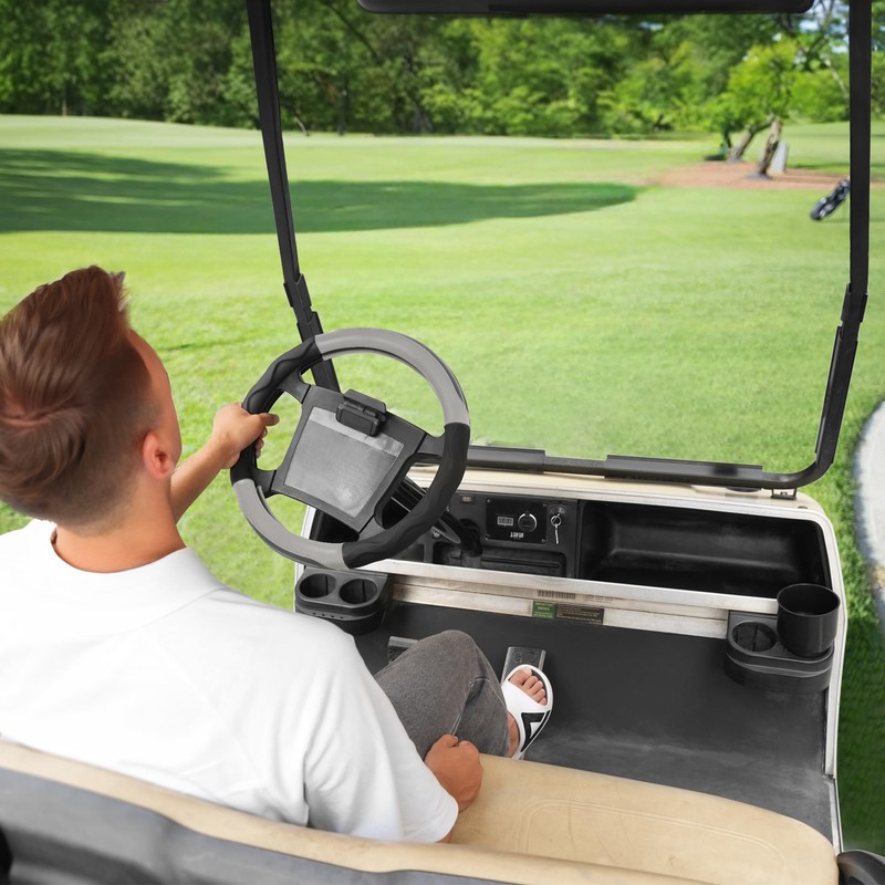 10L0L Golf Cart Steering Wheel Cover for Yamaha G29 and