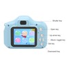 Kids Digital Camera Multi Mode Filter Front Rear 8MP Cute