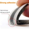 NNICEHTS 33ft Weather Stripping Brush for Sliding Windows/Doors Frame Side,Pile