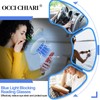 OCCI CHIARI Blue Light Reading Glasses Women Computer Round Readers
