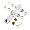 S SIENOC H-valve connection set, centre connection/radiator valves