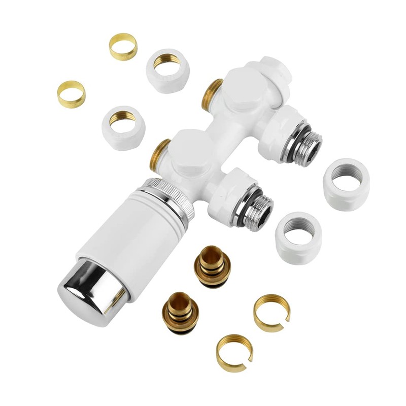 S SIENOC H-valve connection set, centre connection/radiator valves