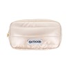 Sunstar Stationery Outdoor Products Gold S1428888 Pencil Case, Quilted Fabric