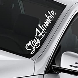 Stay Humble USA Car Sticker Decal (Reflective)