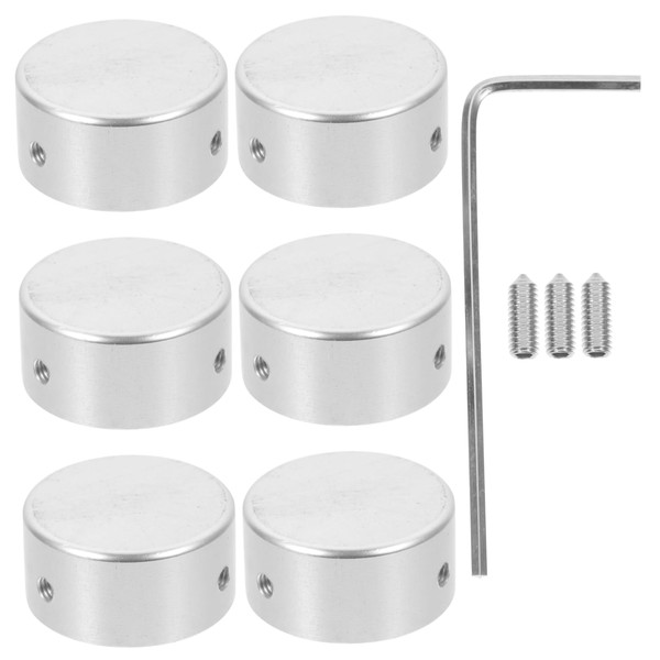 VICASKY Guitar Effect Pedal Footswitch Toppers 6 Sets of Practical