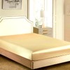 Silky Satin Fitted Sheet Only Classic Luxury Silky Soft Bed