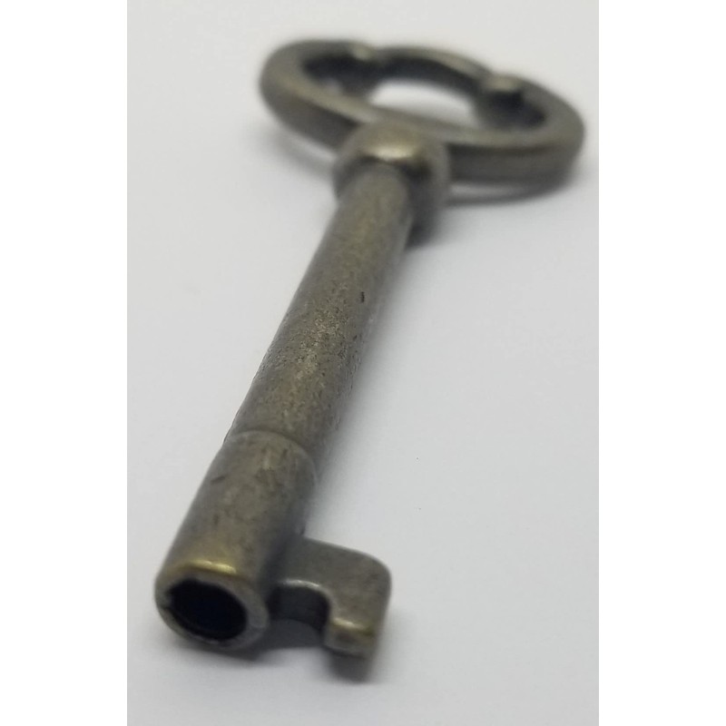 TIMTO Small Flush Mount Lock Set Antique Brass Cupboard Chest