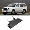 Car Rear Outer Exterior Door Handle Black ABS Replacement for