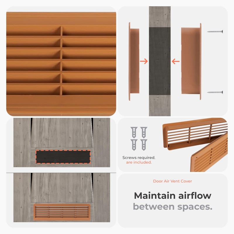 Awenta 18" x 5" Inch Two Sided Alder Color Door