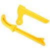 Push Stick, 2pcs Safety Push Stick, Yellow Plastic Wood Saw