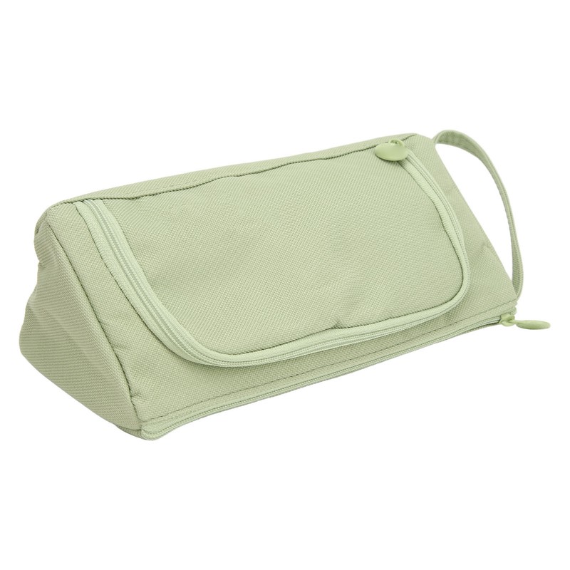 Large Pencil Case Handle Design Large Capacity Layered Durable Oxford