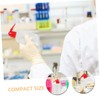 ULTECHNOVO 6pcs Plastic Squeeze Wash Bottles for Lab Cleaning Eyelash