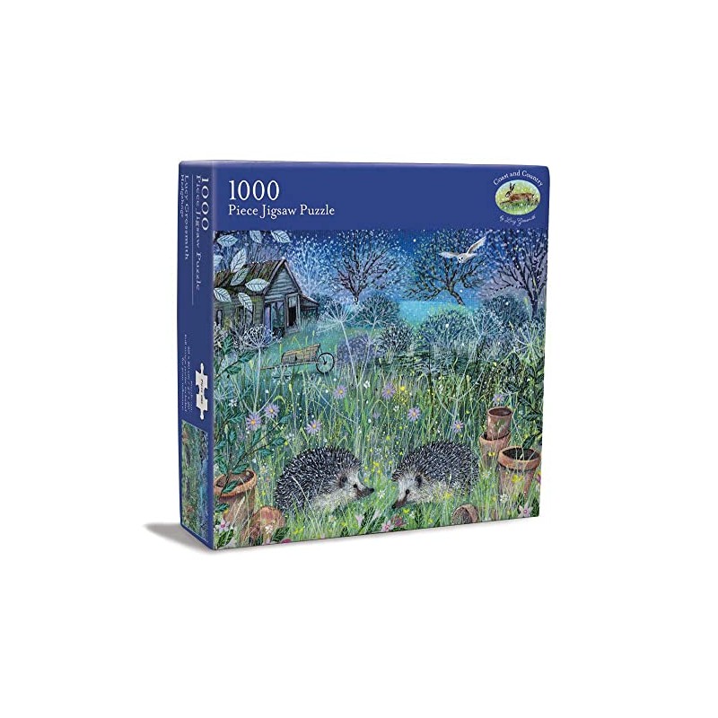 Coast and Country Hedgehogs by Lucy Grossmith 1000 Piece Jigsaw